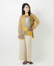 NHFGE50250 GIANNI LO GIUDICE(小さいサイズ)(メゾン ドゥ サンク) [アンサンブル対応]LEVITAサマーニット マスタード系