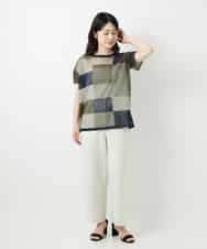 NHFGE50250 GIANNI LO GIUDICE(小さいサイズ)(メゾン ドゥ サンク) [アンサンブル対応]LEVITAサマーニット マスタード系