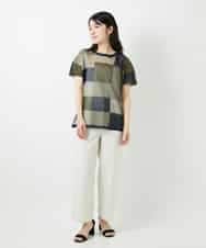 NHFGE50250 GIANNI LO GIUDICE(小さいサイズ)(メゾン ドゥ サンク) [アンサンブル対応]LEVITAサマーニット マスタード系