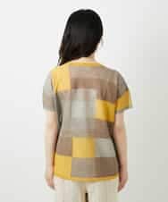 NHFGE50250 GIANNI LO GIUDICE(小さいサイズ)(メゾン ドゥ サンク) [アンサンブル対応]LEVITAサマーニット マスタード系