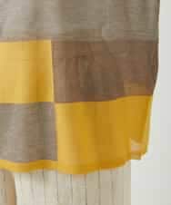 NHFGE50250 GIANNI LO GIUDICE(小さいサイズ)(メゾン ドゥ サンク) [アンサンブル対応]LEVITAサマーニット マスタード系