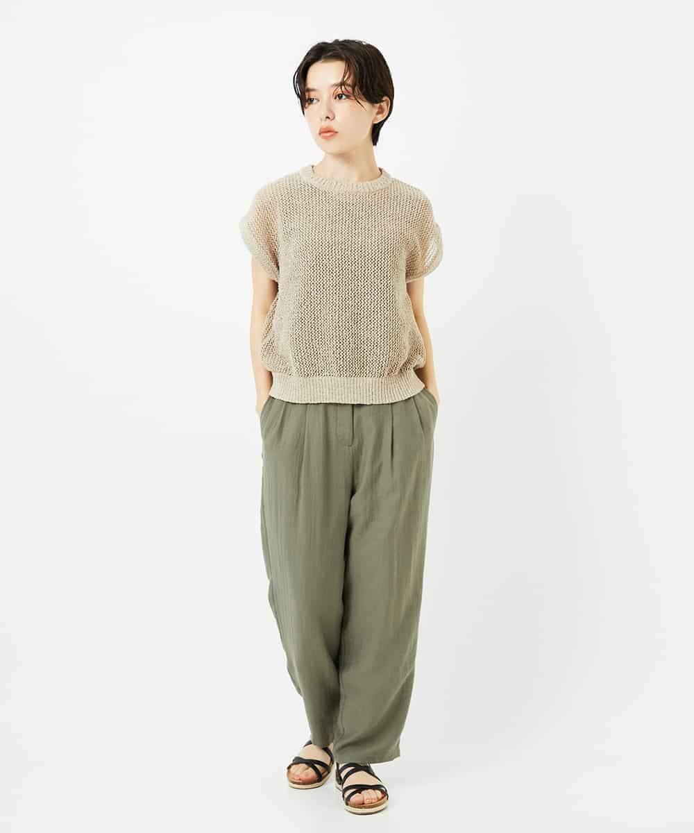 NHFJB01180 GIANNI LO GIUDICE(小さいサイズ)(メゾン ドゥ サンク) メッシュニット ベージュ