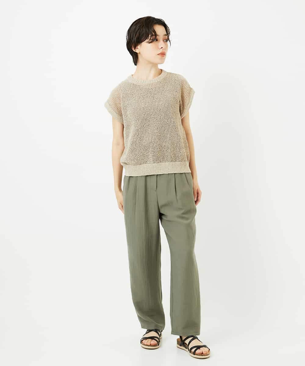 NHFJB01180 GIANNI LO GIUDICE(小さいサイズ)(メゾン ドゥ サンク) メッシュニット ベージュ