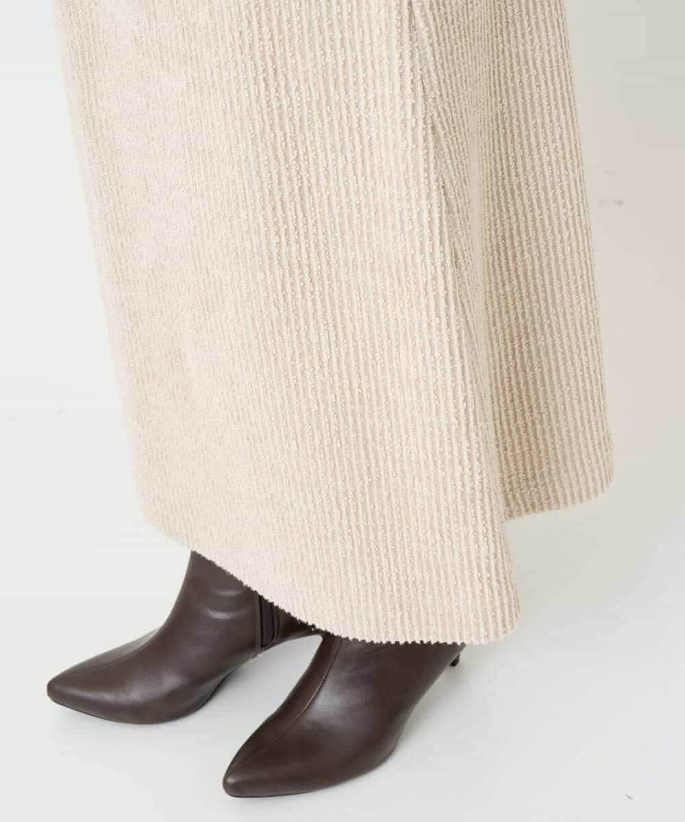 NHHAE20330 GIANNI LO GIUDICE(小さいサイズ)(メゾン ドゥ サンク) [セットアップ対応]コットンスラブインレースカート ベージュ