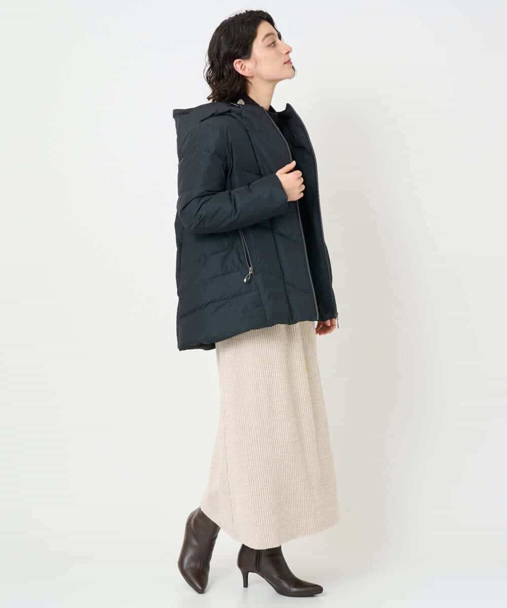 NHHAE20330 GIANNI LO GIUDICE(小さいサイズ)(メゾン ドゥ サンク) [セットアップ対応]コットンスラブインレースカート ベージュ