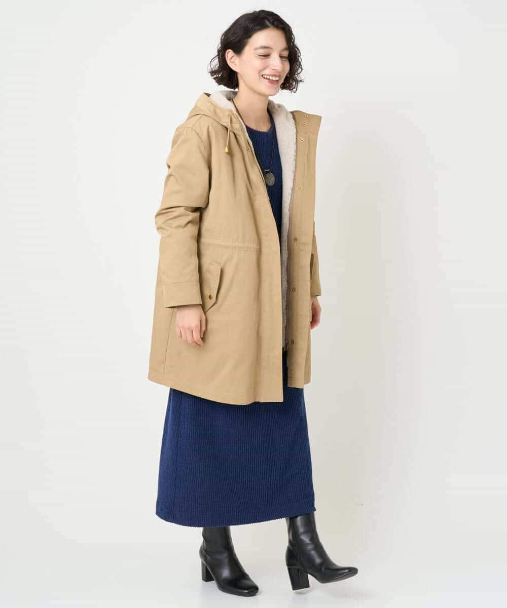 NHHAE20330 GIANNI LO GIUDICE(小さいサイズ)(メゾン ドゥ サンク) [セットアップ対応]コットンスラブインレースカート ベージュ