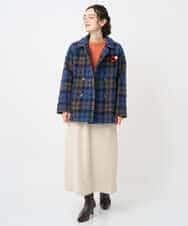 NHHAE20330 GIANNI LO GIUDICE(小さいサイズ)(メゾン ドゥ サンク) [セットアップ対応]コットンスラブインレースカート ベージュ