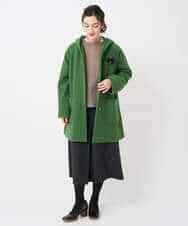 NHHAE21290 GIANNI LO GIUDICE(小さいサイズ)(メゾン ドゥ サンク) レーヨン混ストレッチチェックスカート オフベージュ