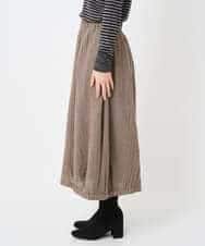 NHHAE36330 GIANNI LO GIUDICE(小さいサイズ)(メゾン ドゥ サンク) [セットアップ対応]リファインガーゼスカート ベージュ