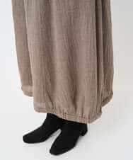 NHHAE36330 GIANNI LO GIUDICE(小さいサイズ)(メゾン ドゥ サンク) [セットアップ対応]リファインガーゼスカート ベージュ