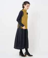 NHHAE36330 GIANNI LO GIUDICE(小さいサイズ)(メゾン ドゥ サンク) [セットアップ対応]リファインガーゼスカート ベージュ