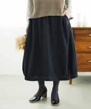 NHHAE36330 GIANNI LO GIUDICE(小さいサイズ)(メゾン ドゥ サンク) [セットアップ対応]リファインガーゼスカート ベージュ