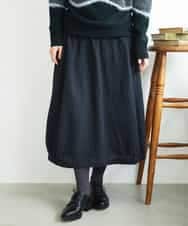 NHHAE36330 GIANNI LO GIUDICE(小さいサイズ)(メゾン ドゥ サンク) [セットアップ対応]リファインガーゼスカート ベージュ