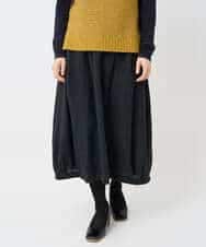 NHHAE36330 GIANNI LO GIUDICE(小さいサイズ)(メゾン ドゥ サンク) [セットアップ対応]リファインガーゼスカート ベージュ