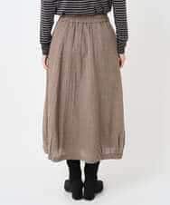 NHHAE36330 GIANNI LO GIUDICE(小さいサイズ)(メゾン ドゥ サンク) [セットアップ対応]リファインガーゼスカート ベージュ