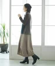 NHHAE36330 GIANNI LO GIUDICE(小さいサイズ)(メゾン ドゥ サンク) [セットアップ対応]リファインガーゼスカート ベージュ