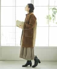 NHHAE36330 GIANNI LO GIUDICE(小さいサイズ)(メゾン ドゥ サンク) [セットアップ対応]リファインガーゼスカート ベージュ