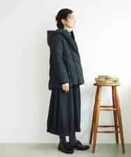 NHHAE36330 GIANNI LO GIUDICE(小さいサイズ)(メゾン ドゥ サンク) [セットアップ対応]リファインガーゼスカート ベージュ