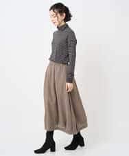 NHHAE36330 GIANNI LO GIUDICE(小さいサイズ)(メゾン ドゥ サンク) [セットアップ対応]リファインガーゼスカート ベージュ