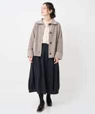 NHHAE36330 GIANNI LO GIUDICE(小さいサイズ)(メゾン ドゥ サンク) [セットアップ対応]リファインガーゼスカート ベージュ