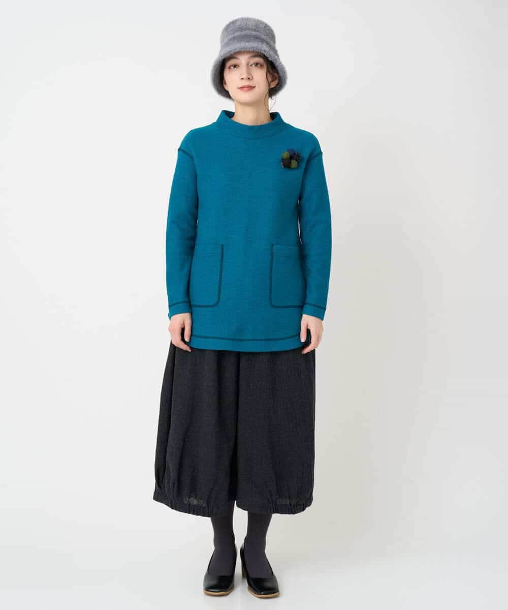 NHHAE36330 GIANNI LO GIUDICE(小さいサイズ)(メゾン ドゥ サンク) [セットアップ対応]リファインガーゼスカート ベージュ