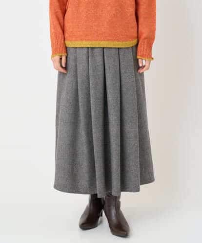 NHHAF85290 GIANNI LO GIUDICE(小さいサイズ) ウォッシャブルツイードスカート