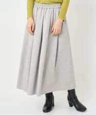 NHHAF85290 GIANNI LO GIUDICE(小さいサイズ)(メゾン ドゥ サンク) ウォッシャブルツイードスカート ベージュ系