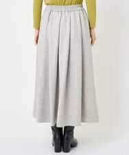 NHHAF85290 GIANNI LO GIUDICE(小さいサイズ)(メゾン ドゥ サンク) ウォッシャブルツイードスカート ベージュ系