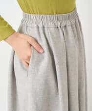 NHHAF85290 GIANNI LO GIUDICE(小さいサイズ)(メゾン ドゥ サンク) ウォッシャブルツイードスカート ベージュ系