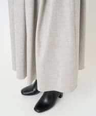 NHHAF85290 GIANNI LO GIUDICE(小さいサイズ)(メゾン ドゥ サンク) ウォッシャブルツイードスカート ベージュ系