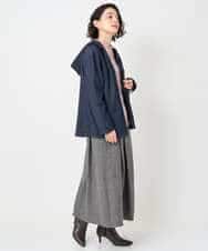 NHHAF85290 GIANNI LO GIUDICE(小さいサイズ)(メゾン ドゥ サンク) ウォッシャブルツイードスカート ベージュ系