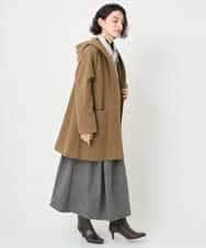 NHHAF85290 GIANNI LO GIUDICE(小さいサイズ)(メゾン ドゥ サンク) ウォッシャブルツイードスカート ベージュ系