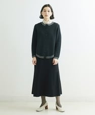 NHHAT20240 GIANNI LO GIUDICE(小さいサイズ)(メゾン ドゥ サンク) [日本製]サキソニーマーメイドスカート ライトグレー