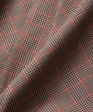 NHHAX84250 GIANNI LO GIUDICE(小さいサイズ)(メゾン ドゥ サンク) [日本製/洗える]カラーグレンチェックフレアースカート ダークグレー系