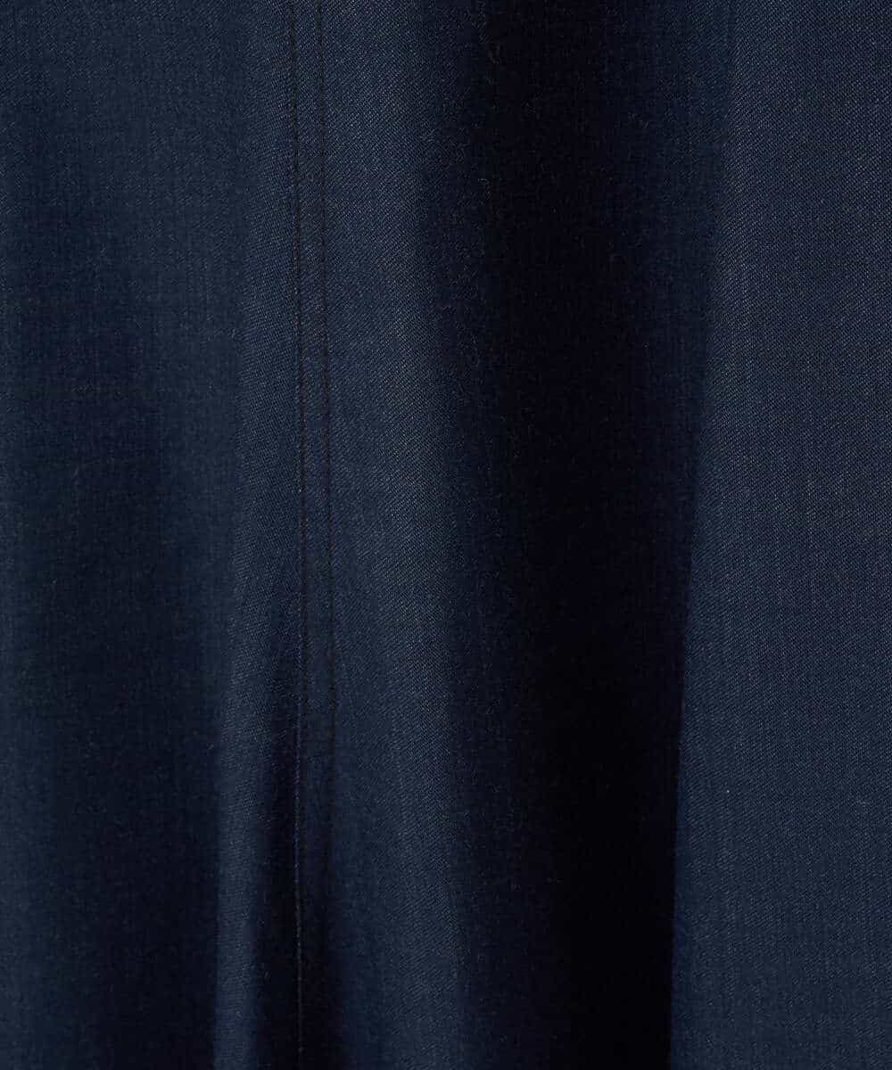 NHHCF83290 GIANNI LO GIUDICE(小さいサイズ)(メゾン ドゥ サンク) ウール混デニムフレアスカート ベージュ