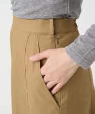 NHHCF83290 GIANNI LO GIUDICE(小さいサイズ)(メゾン ドゥ サンク) ウール混デニムフレアスカート ベージュ