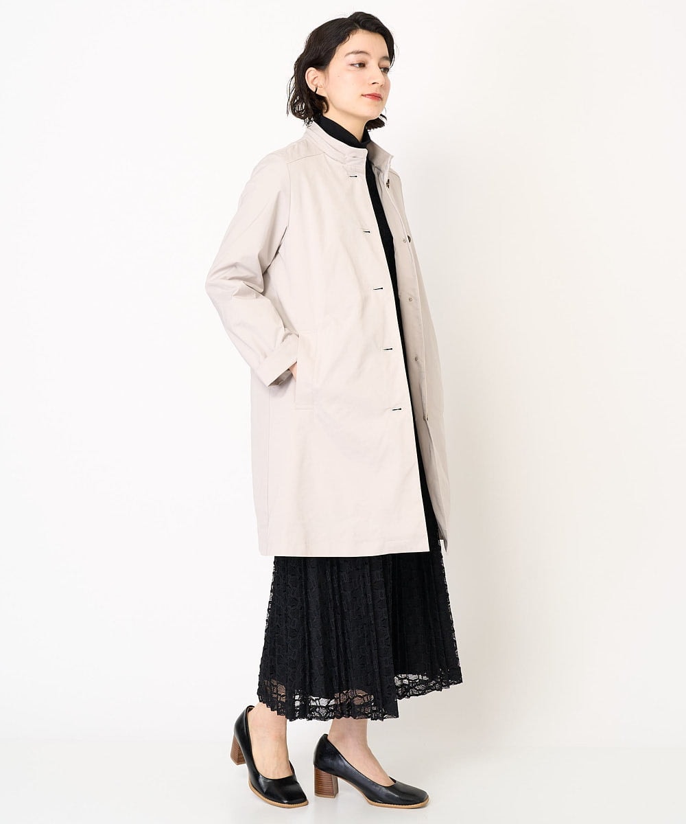 NHHEB40360 GIANNI LO GIUDICE(小さいサイズ)(メゾン ドゥ サンク) ポリエステルクロシェ風レーススカート グリーン