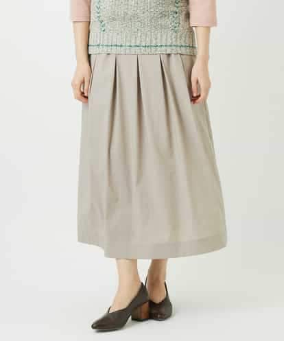 NHHEF81330 GIANNI LO GIUDICE(小さいサイズ) ストライプ柄タックギャザースカート