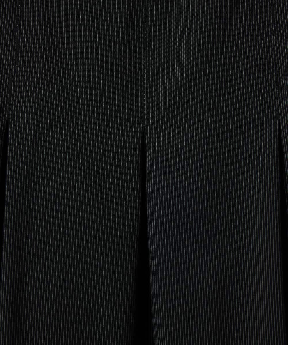 NHHEF81330 GIANNI LO GIUDICE(小さいサイズ)(メゾン ドゥ サンク) ストライプ柄タックギャザースカート ベージュ