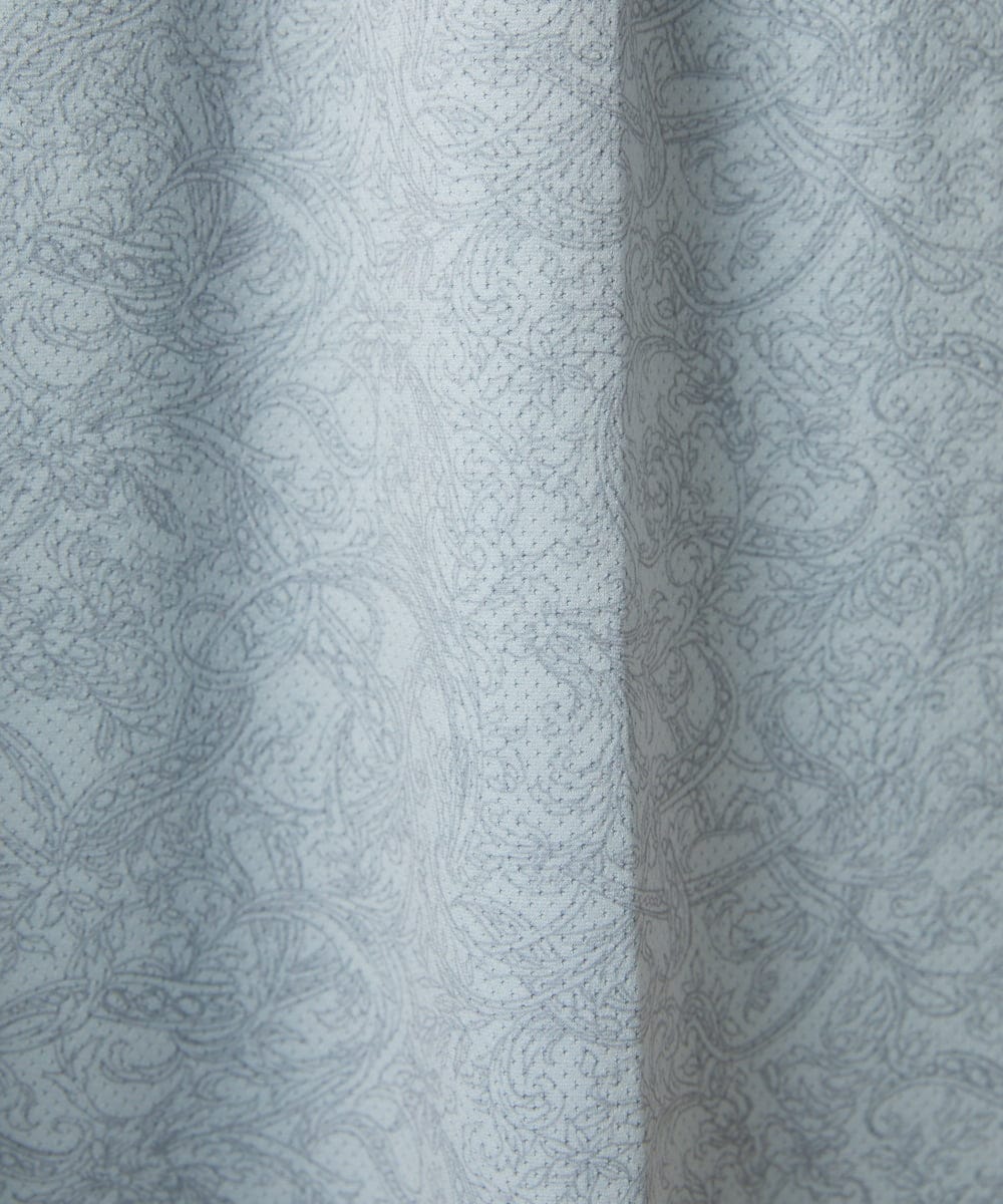 NHHGA28250 GIANNI LO GIUDICE(小さいサイズ)(メゾン ドゥ サンク) [リバーシブル]デニムペイズリープリントスカート ネイビー