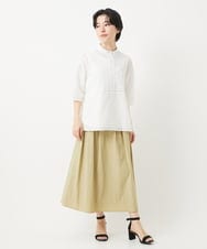NHHGC02230 GIANNI LO GIUDICE(小さいサイズ)(メゾン ドゥ サンク) ナイロンワッシャースカート ベージュ