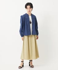 NHHGC02230 GIANNI LO GIUDICE(小さいサイズ)(メゾン ドゥ サンク) ナイロンワッシャースカート ベージュ