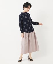 NHHGC02230 GIANNI LO GIUDICE(小さいサイズ)(メゾン ドゥ サンク) ナイロンワッシャースカート ベージュ