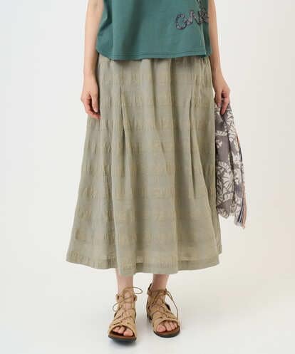 NHHGE53390 GIANNI LO GIUDICE(小さいサイズ) [セットアップ対応]シャドーチェックスカート