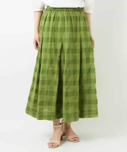 NHHGE53390 GIANNI LO GIUDICE(小さいサイズ) [セットアップ対応]シャドーチェックスカート