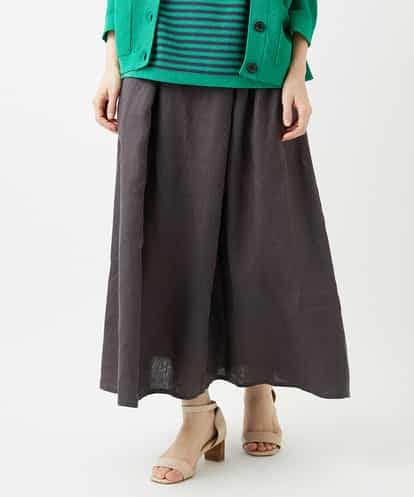 NHHGE84330 GIANNI LO GIUDICE(小さいサイズ) カラーリネン製品洗いスカート