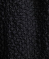 NHHGV30290 GIANNI LO GIUDICE(小さいサイズ)(メゾン ドゥ サンク) [セットアップ対応]シースルーギンガムチェック柄スカート ブラック