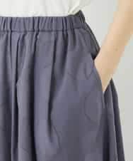NHHHA10360 GIANNI LO GIUDICE(小さいサイズ)(メゾン ドゥ サンク) ドットジャガードスカート グレー