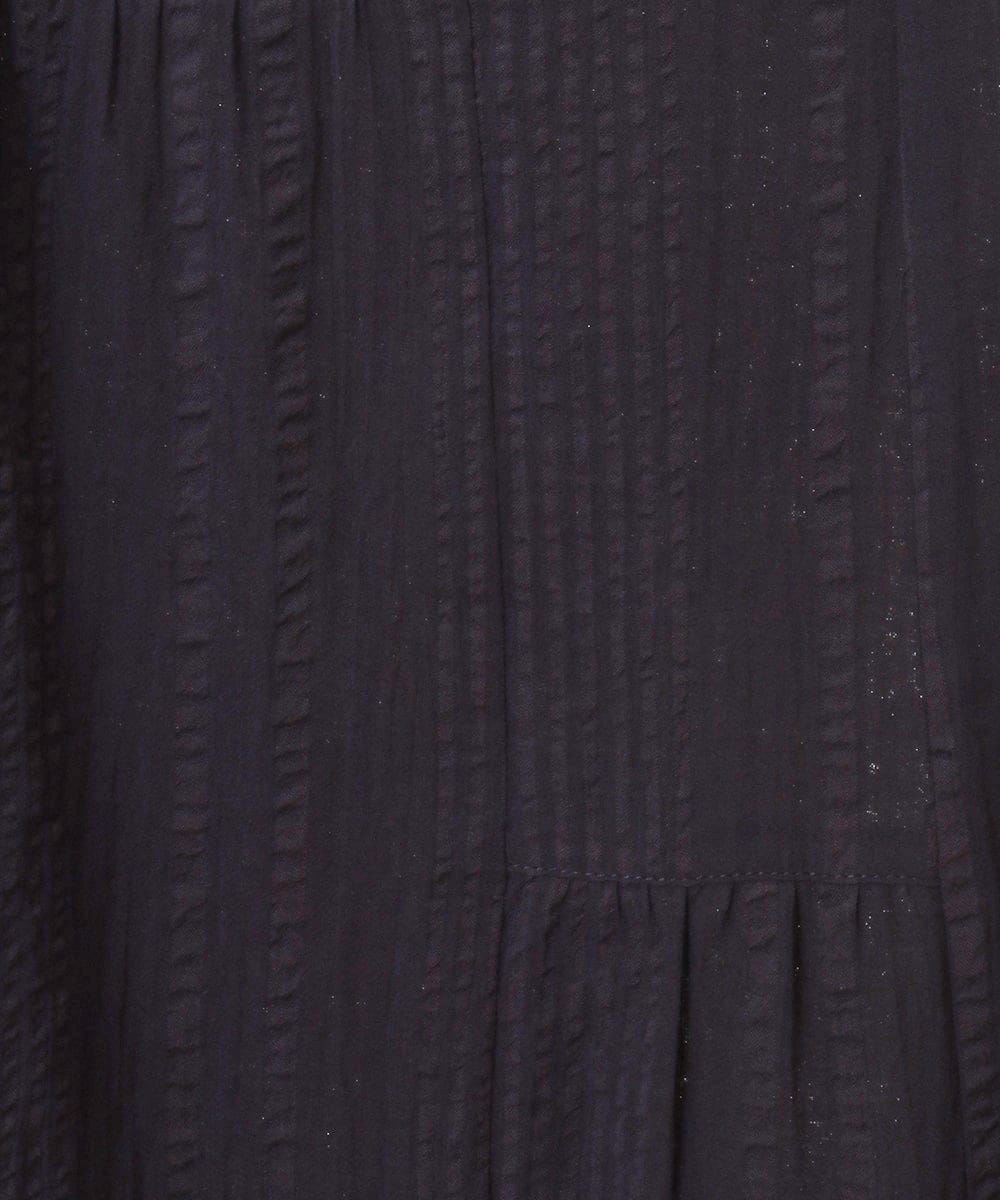 NHHHP01270 GIANNI LO GIUDICE(小さいサイズ)(メゾン ドゥ サンク) 【セットアップ対応】先染めコットンサッカーギャザースカート マスタード
