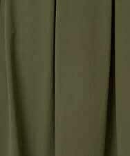 NHHJB82290 GIANNI LO GIUDICE(小さいサイズ)(メゾン ドゥ サンク) [日本製]ナイロンライトクロスストレッチスカート カーキ